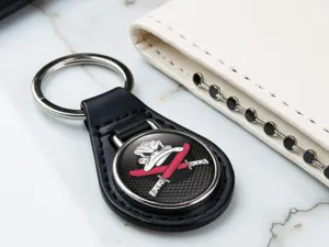 Leather Key Holder Stylish Glossy Premium Design